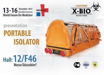 Portable Isolator at MEDICA 2017