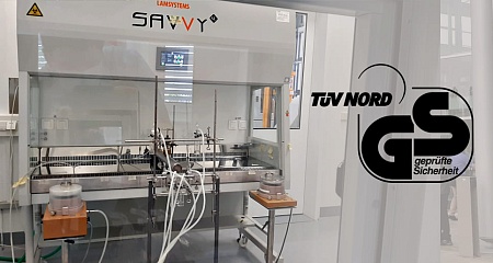 Biosafety cabinet SAVVY SL 1.8m is TÜV certified now!